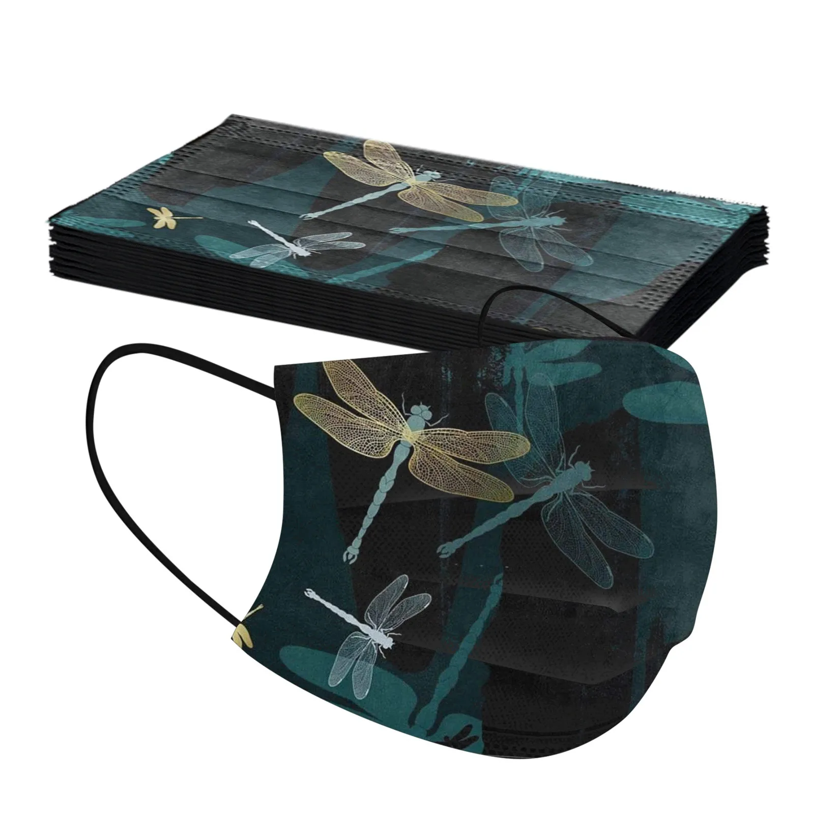 10/50 шт. одноразовые маски для лица в виде бабочек | Тематическая одежда и униформа