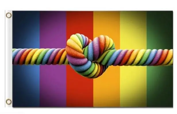 

Яркий флаг, Радужное сердце, 6 цветов, для геев, свадьбы, гордости, 3x5 футов