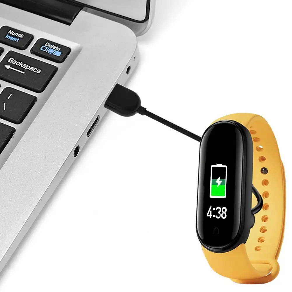 USB зарядная док-станция для Xiaomi Mi Band 5 сменный Шнур зарядное устройство адаптер