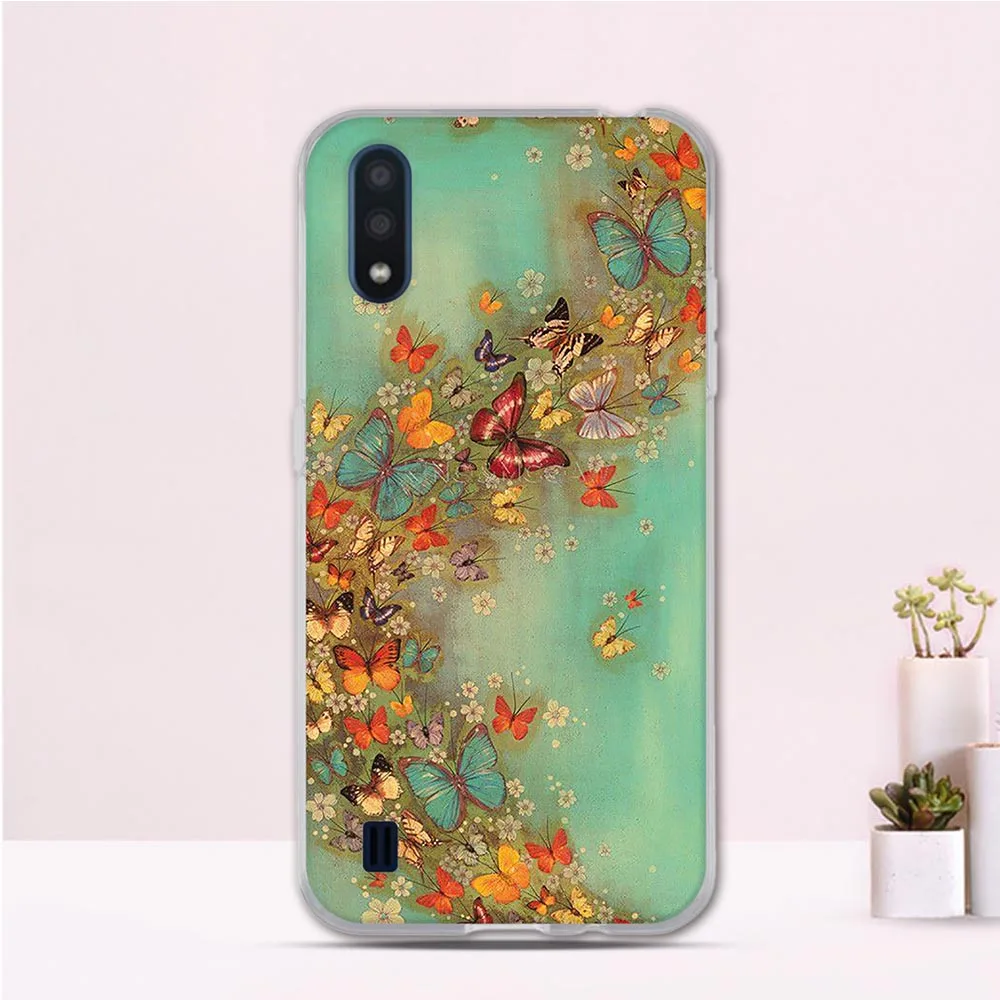5 7 &quotдля Samsung Galaxy A01 чехол для телефона мягкий ТПУ защитный на заднюю панель SM-A015F/DS
