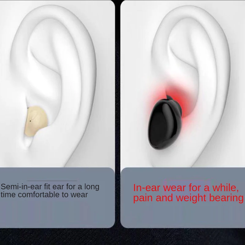 

TWS Bluetooth Earphone 5.0 Hi-fi Graphene Diaphragm New Mini Binaural Wireless Bluetooth Headset with Charging Chamber with Mic