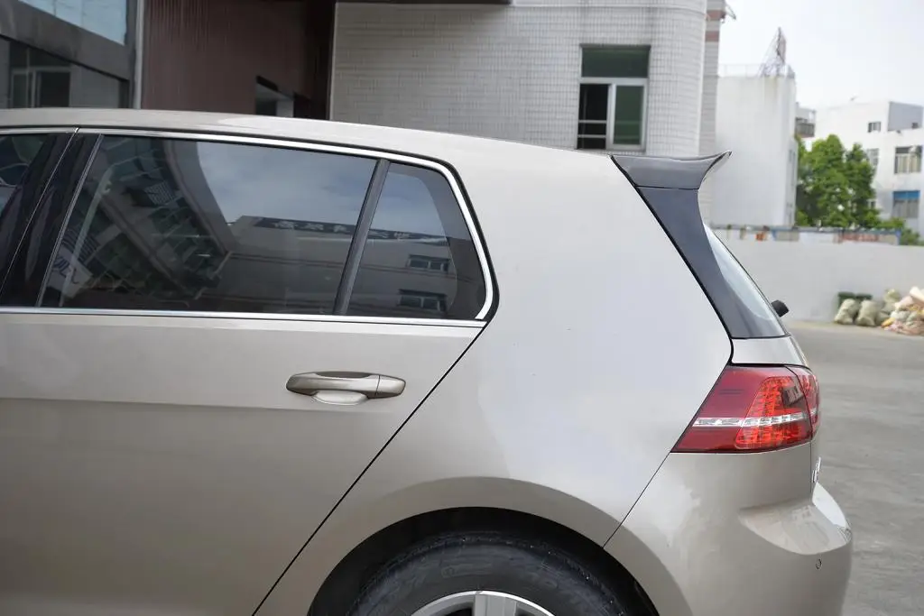 Спойлер для Volkswagen VW Golf 7 VII MK7 углеродного волокна задний багажник на крыше спойлер крыло~(не для GTI и R