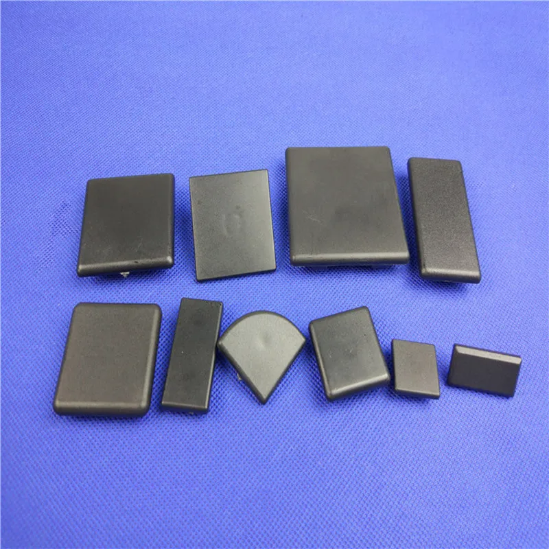 Черная нейлоновая задняя крышка для алюминиевого профиля ЕС 5 шт. детали 3D