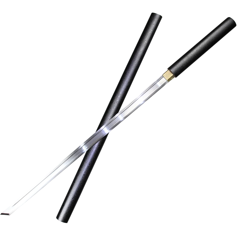 

1060 steel Sharp Chinese Tang knife straight-edged long knife Single-edged knife Samurai sword Katana Swords