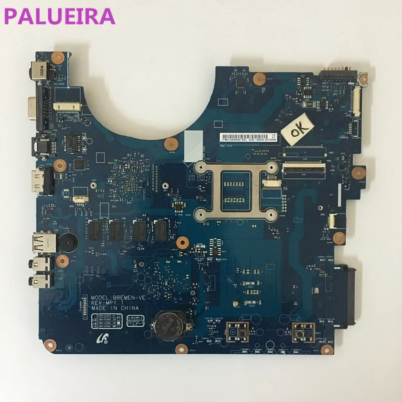 PALUBEIRA BA41 01352A материнская плата для samsung NP R540 Материнская ноутбука BA92 06972A DDR3 100%