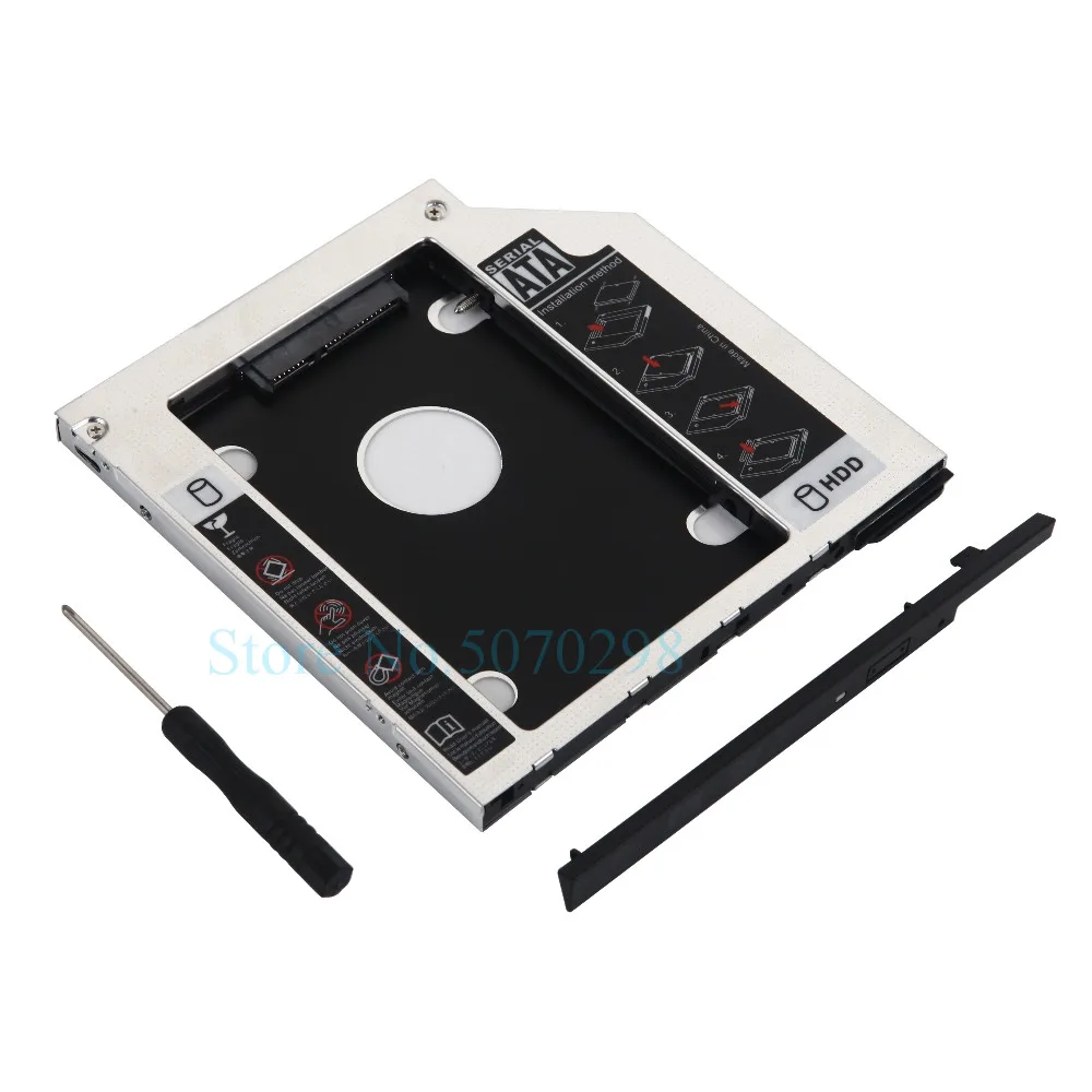 С оригинальным эжектором 2 й жесткий диск HDD SSD оптический Caddy для Dell Latitude E6400 E6500 E6410