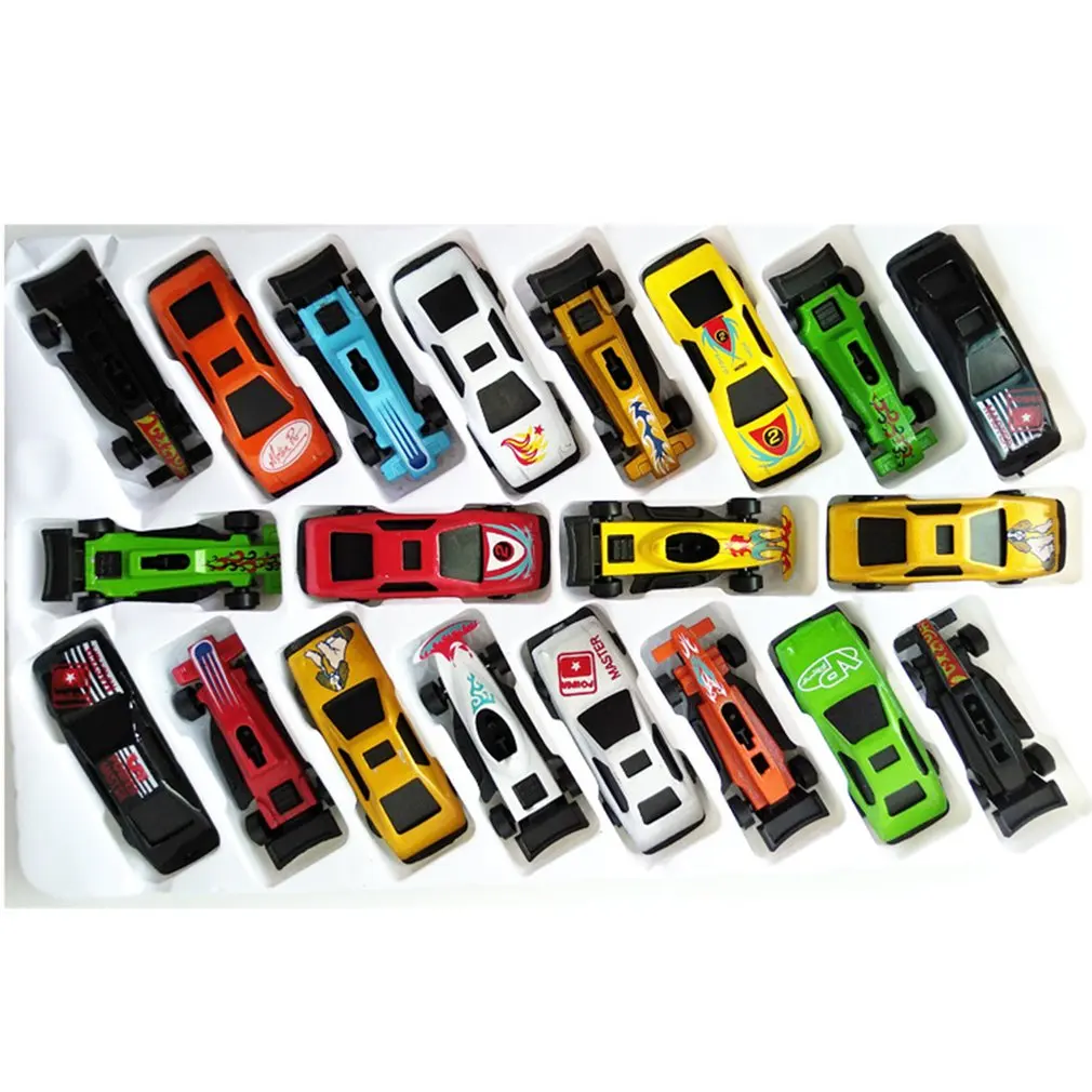 

20pcs Children's Toy Car Sports Car Model 1:64 Alloy Material Children's Gift Sports Car Model Suitable For Children