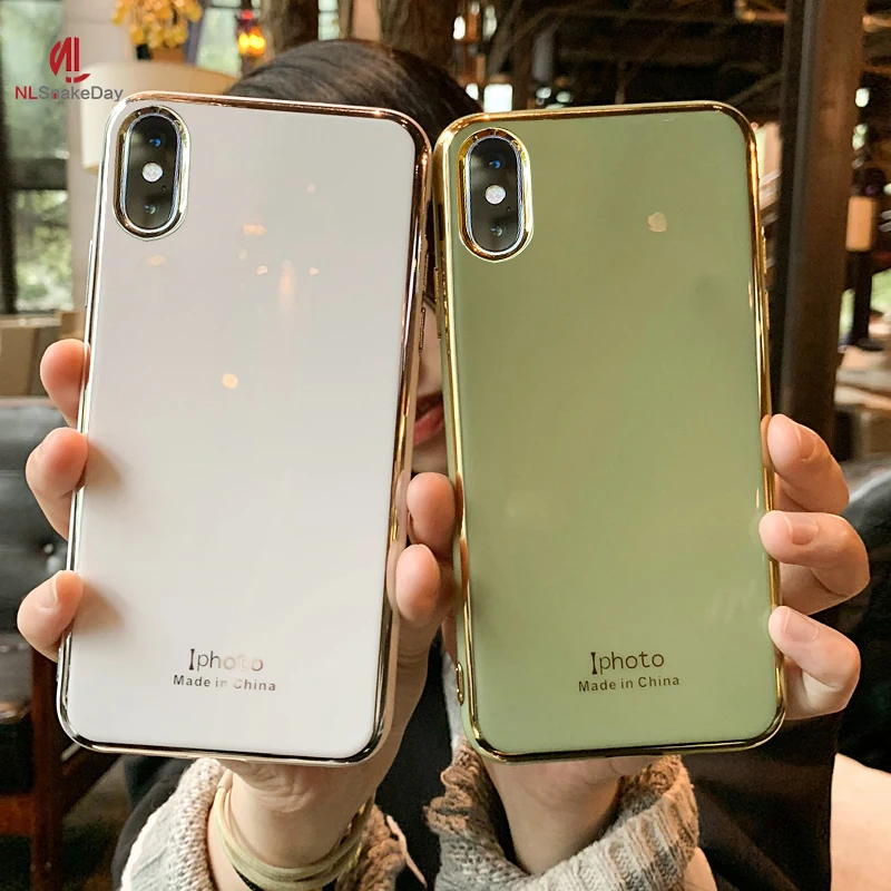 Мягкий силиконовый полноразмерный чехол NLSnakeDay для iPhone 11 Pro Max X XR XS MAX с защитой от