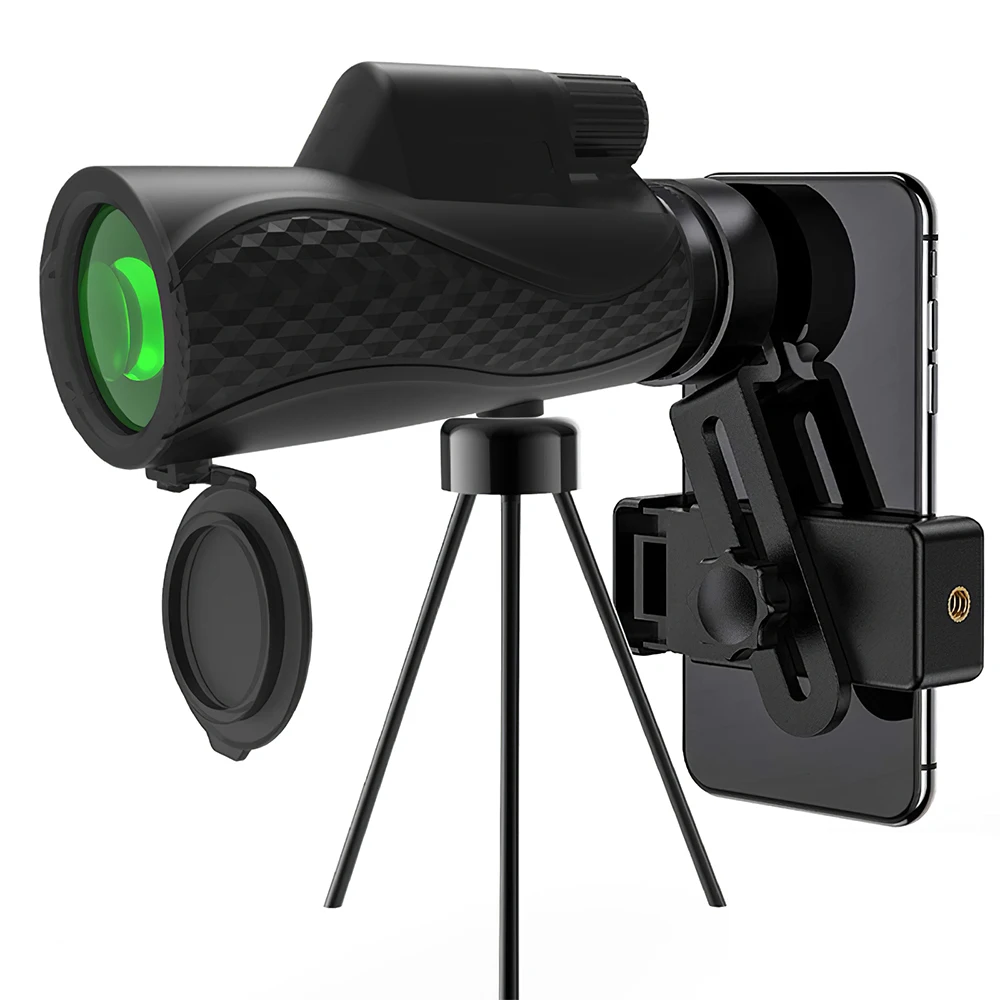 

Monocular Telescope Monocular Telescope For Adults Telescope With Phone Tripod Night Vision Telescope For Camping Hunting