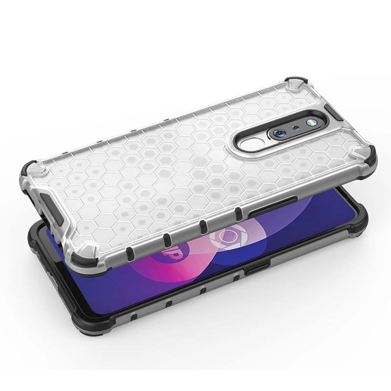 Гибридный защитный противоударный чехол для OPPO A9 A9X A7X F9 F11 Pro Reno 2 Realme 5 Q прочный
