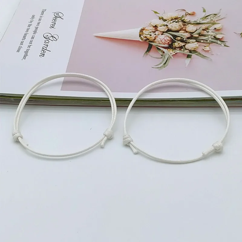 2019 новый модный веревочный браслет для мужчин и женщин простой красный черный