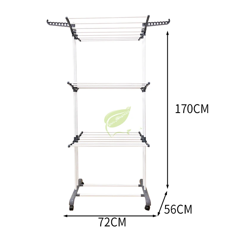 Многофункциональная вешалка для одежды напольная полка хранения сушилка |