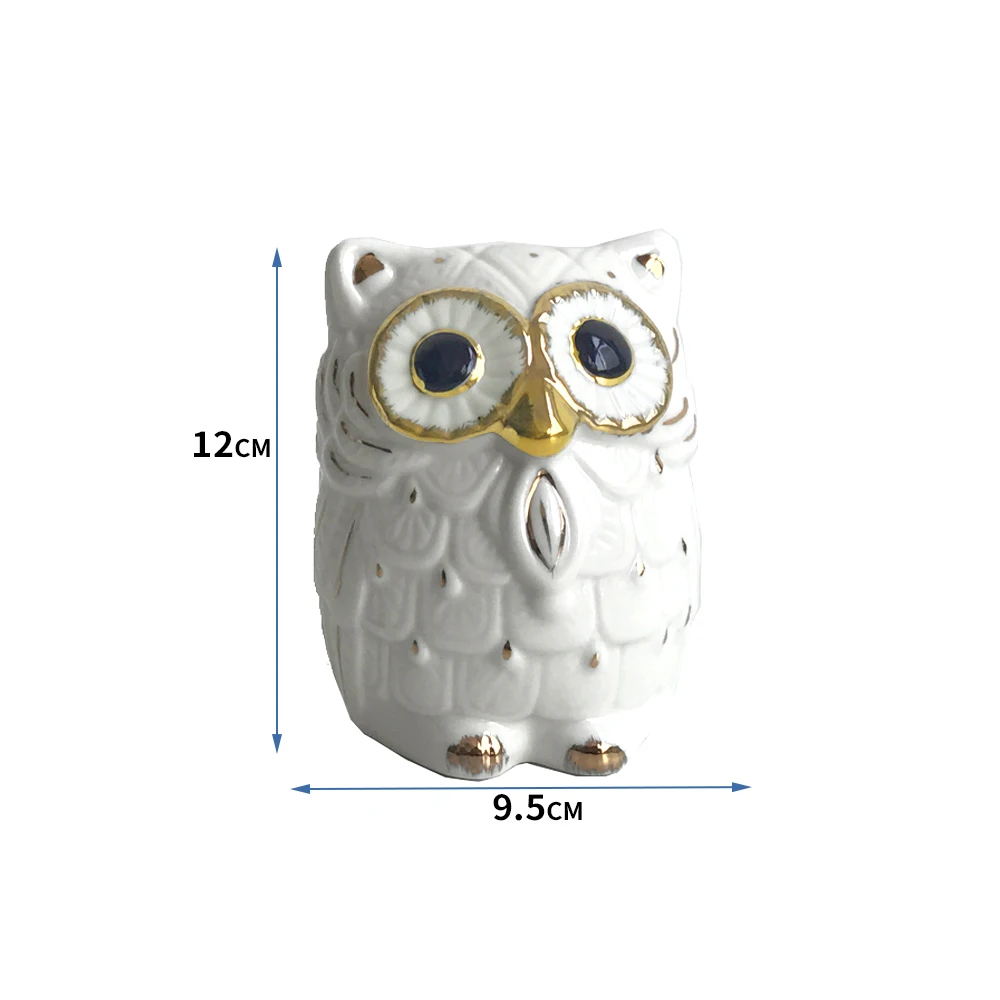 Металлическая коробка для монет и денег банка хранения Копилка в форме совы