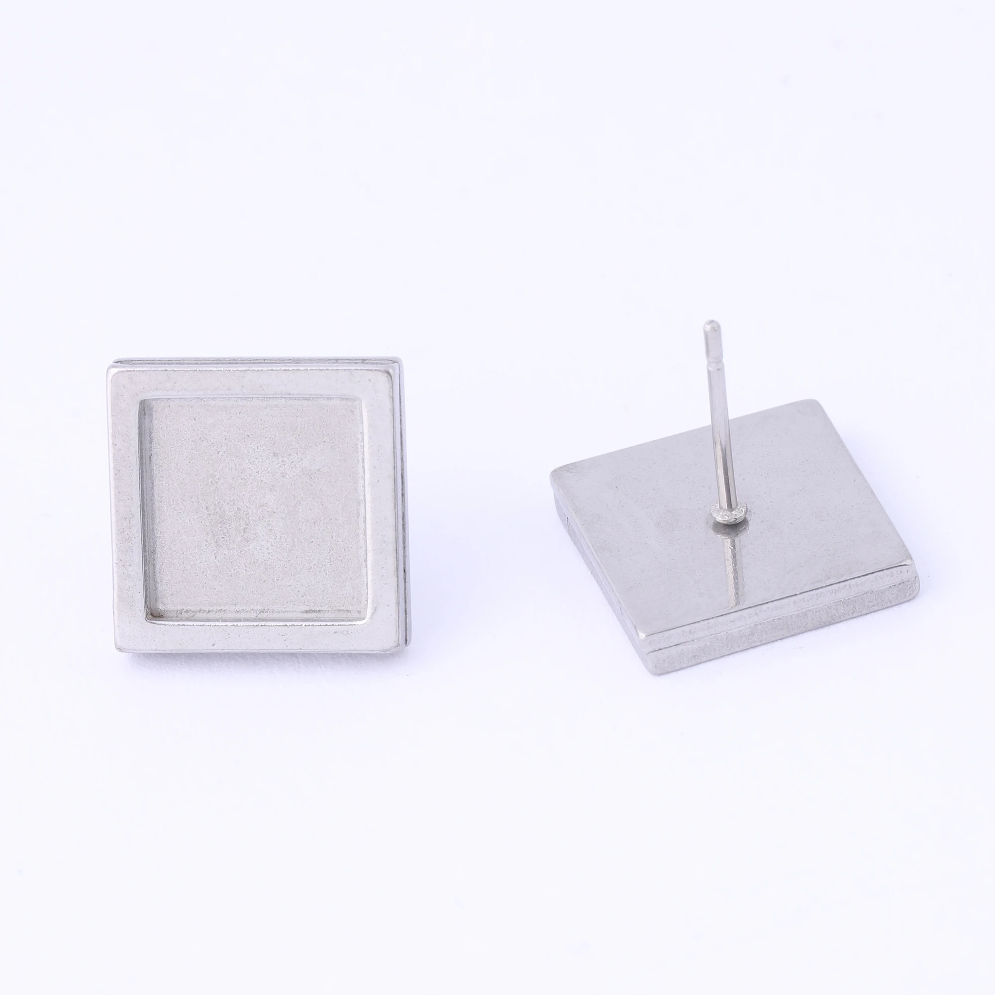 20 шт. заготовки для сережек-гвоздиков из нержавеющей стали | Украшения и