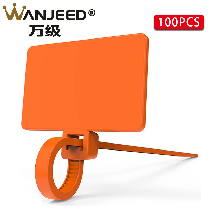 100 шт. Easy mark 3*110 мм нейлоновые кабельные стяжки этикетки пластиковые петли