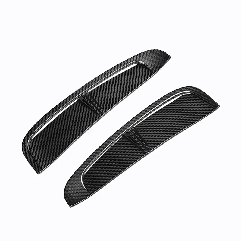 

Carbon Fiber Car Side Fender Body Air Vent Intake Outlet Grille Decor Trim Cover Trim For-Porsche Panamera 2017-2020