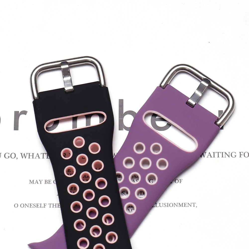 Strap for Apple watch band 40mm 44mm/42mm/38mm Accessories Silicone belt Sport bracelet iWatch series 5 4 3 2 40 38 42 44 mm