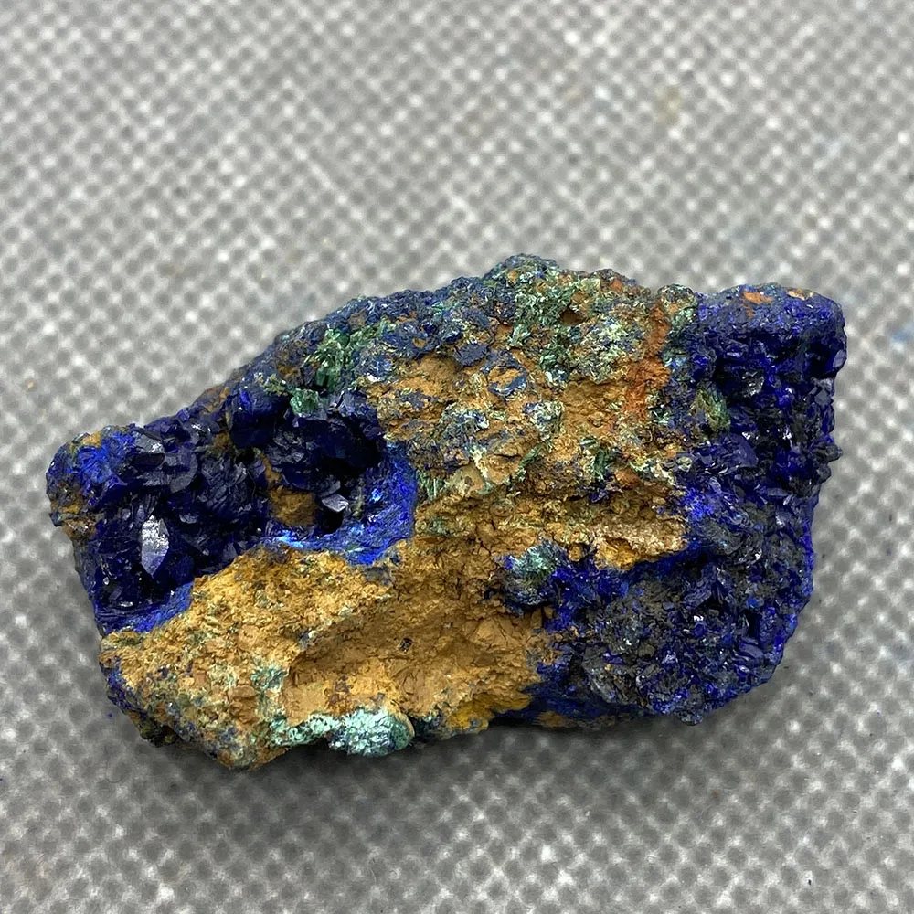 

Natural azurite mineral cristal espécime da província de anhui, china