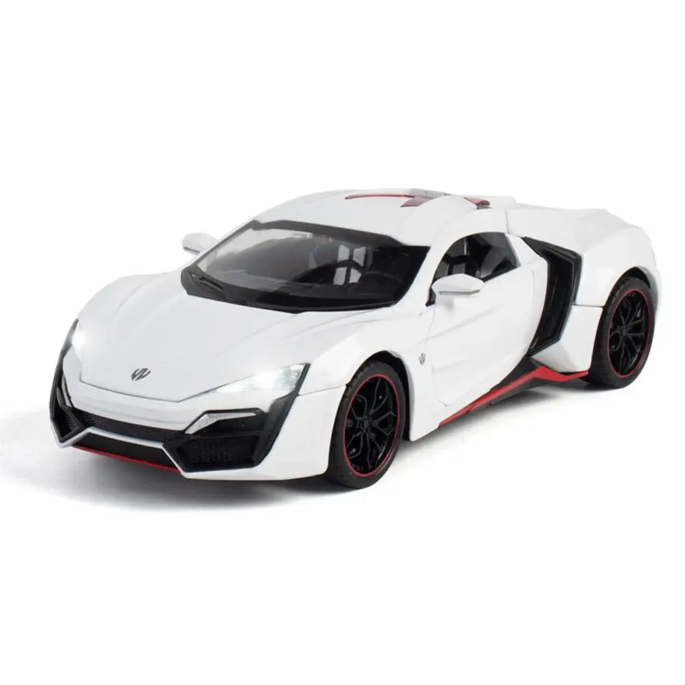 

Моделирование 1: 241/24 сплав игрушка спортивный автомобиль модель украшения игрушечный автомобиль товар обратно к будущему модель Hotwheels авто...