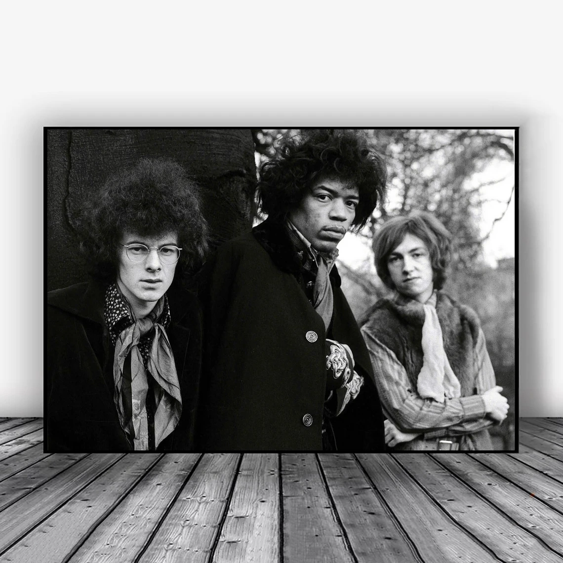 

Jimi Hendrix Experience Poster Music Star Singer Rap Poster Print Canvas Print Home Decoration Gift Wall Painting, No Frame