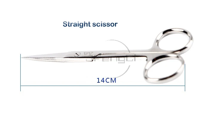 JFENGLI стиль ADA VIV изгиб прямые Пружинные ножницы из нержавеющей стали для