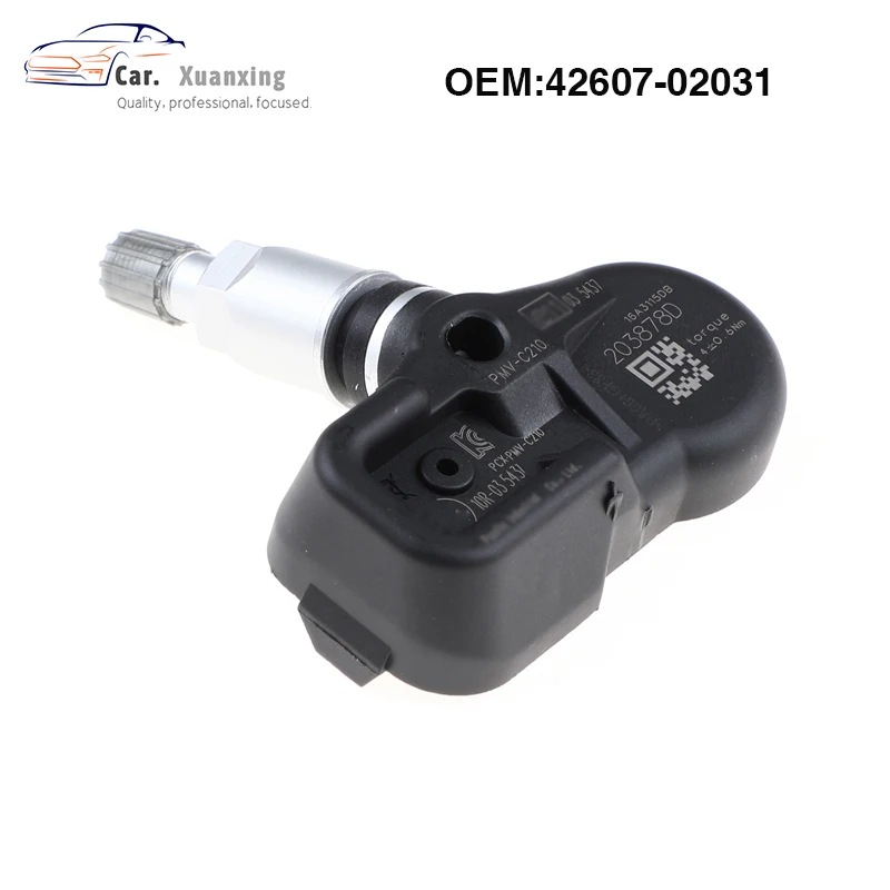 OEM 4260702031 датчик давления в шинах Система мониторинга 433 МГц PMV-C210 для TOYOTA Avensis Auris RAV4 Yaris Verso 42607-02030