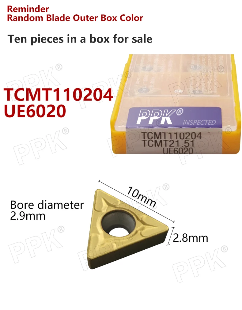 10 шт. TCMT110204 UE6020 внутренние токарные инструменты твердосплавные вставки режущий инструмент инструменты с ЧПУ токарные инструменты токарные станки резак