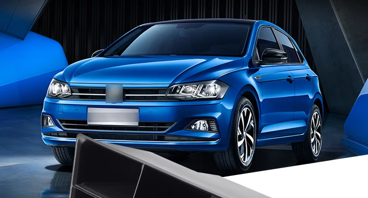 ZUNDUO ящик для хранения центральной консоли для VW POLO Plus GTI приборной панели Tidying box для Volkswagen аксессуары для POLO черный