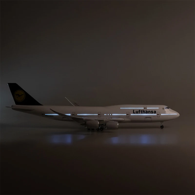 47 см 1/160 Самолет Авиакомпания Lufthansa B747 8 747 гражданского модель авиалайнера