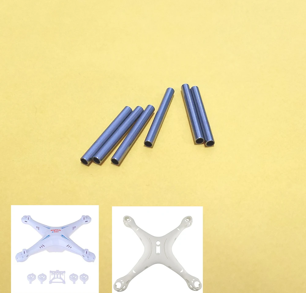 

6PCS Metal Support Pipe RC Drone Body Shell Fixed Part for SYMA X5C X5SW X5UW X8C X8W X8SW X8PRO RC Quadcopter Accessory