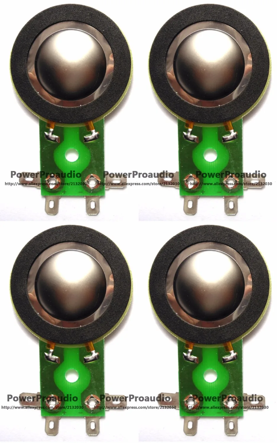 4 шт. Мембранный рупорный высокочастотный динамик для TAPCO MACKIE THUMP 6912 6925 8 Ом - титан