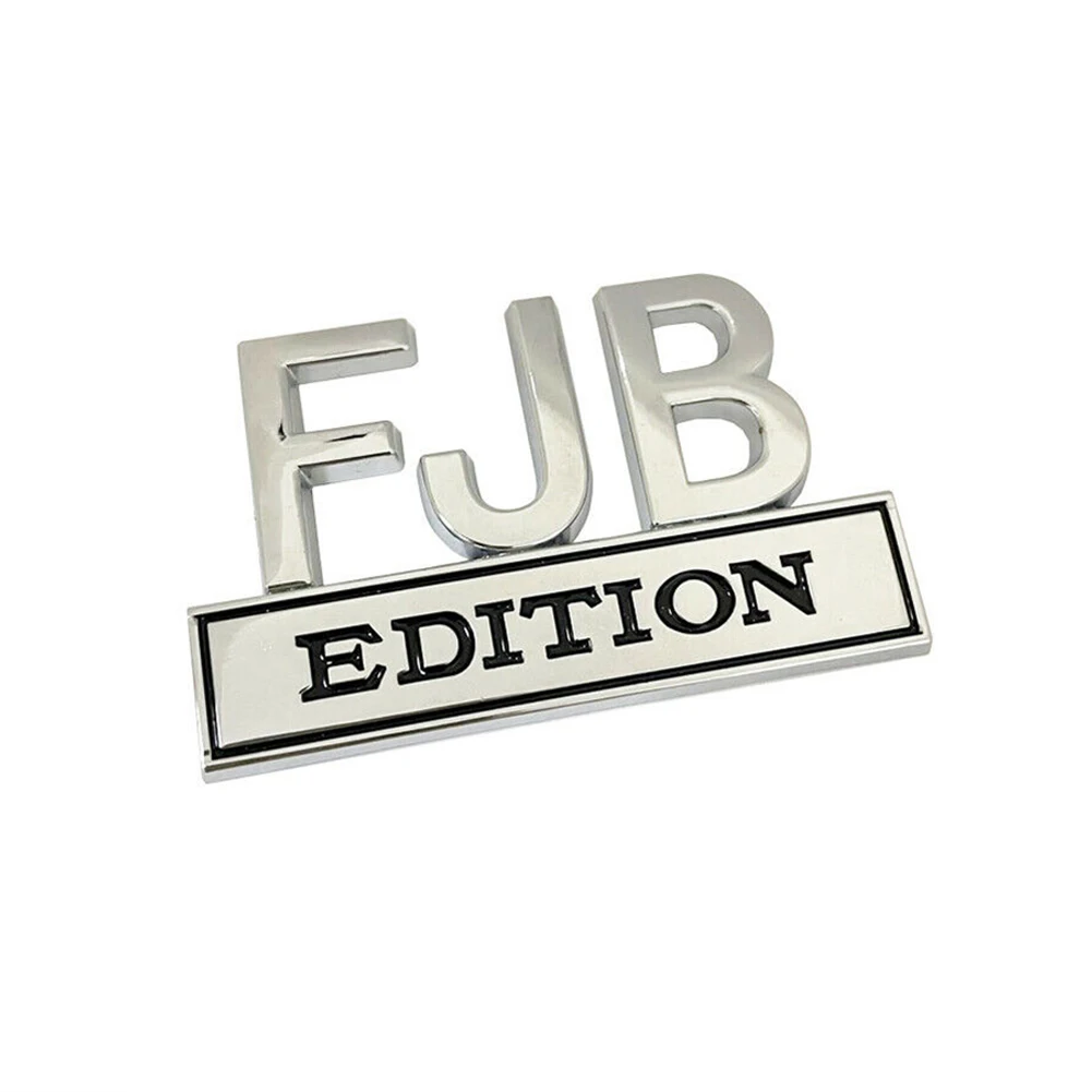 

Universal Car Sticker Decorate Car Charming Luxury Vivid Zinc Alloy Decorative Stickers Chrome/Black 8x3cm Car Accessories