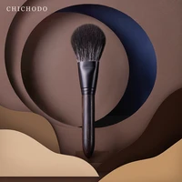 chichodo makeup brush ink painting series top animal hair make up brushes black fox fur powder brush face beauty cosmestic j315