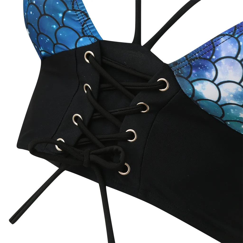 Женский купальник из полиэстера женский купальный костюм двух предметов