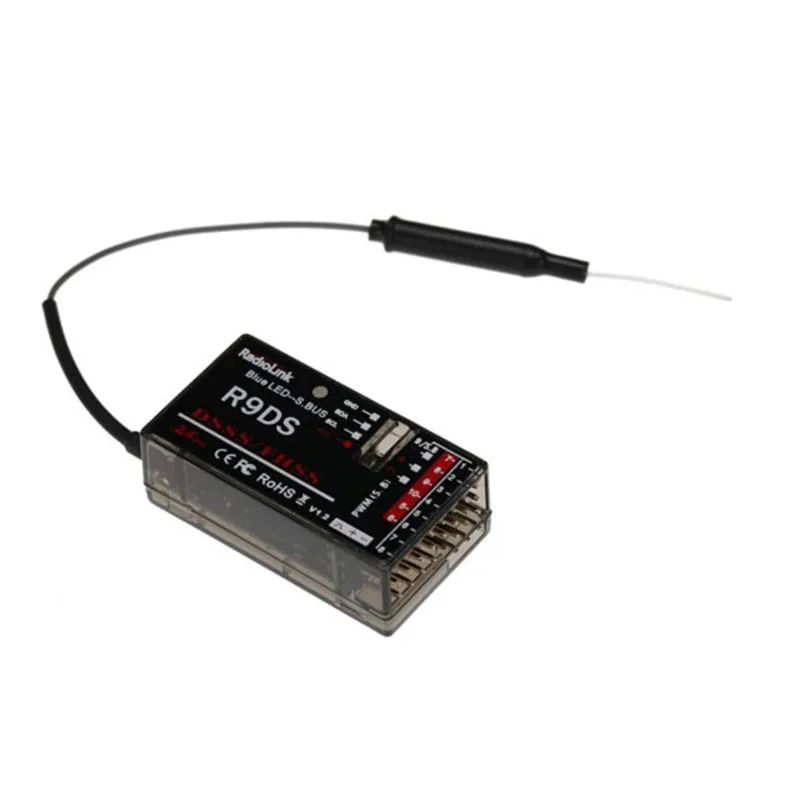 Radiolink 2,4G R9DS R7FG R6FG R6DS R12DS R12DSM R6DSM R4EH RC приемник для AT9 AT9S AT10 AT10II передатчик передатчика радиоуправляемой модели к компьютеру