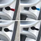 4 шт.компл. автомобильные бескамерные алюминиевые колпачки клапанов с пылезащитными колпачками новые аксессуары универсальная Герметичная крышка