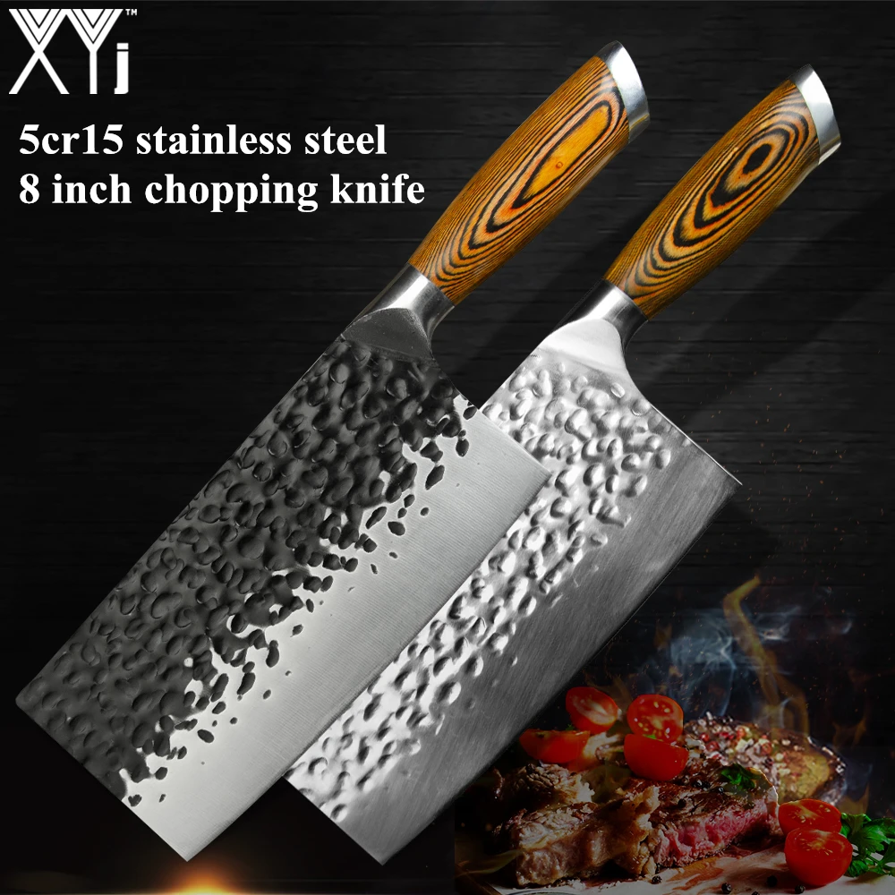 

Нож XYj из нержавеющей стали для нарезки, 7 дюймов, 5cr15, острые лезвия, мясницкий нож, сербский шеф-повар, кухонный нож для резки, инструменты дл...