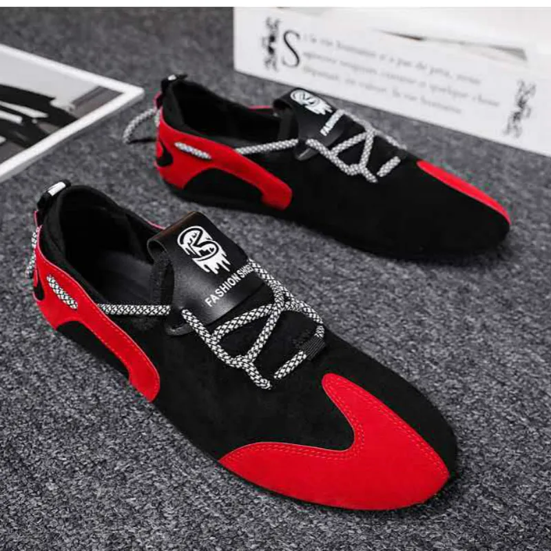 

Doudou shoes, cloth shoes, 2021 new men's social shoes, foot cover casual cloth shoes, youth personality fashion shoes