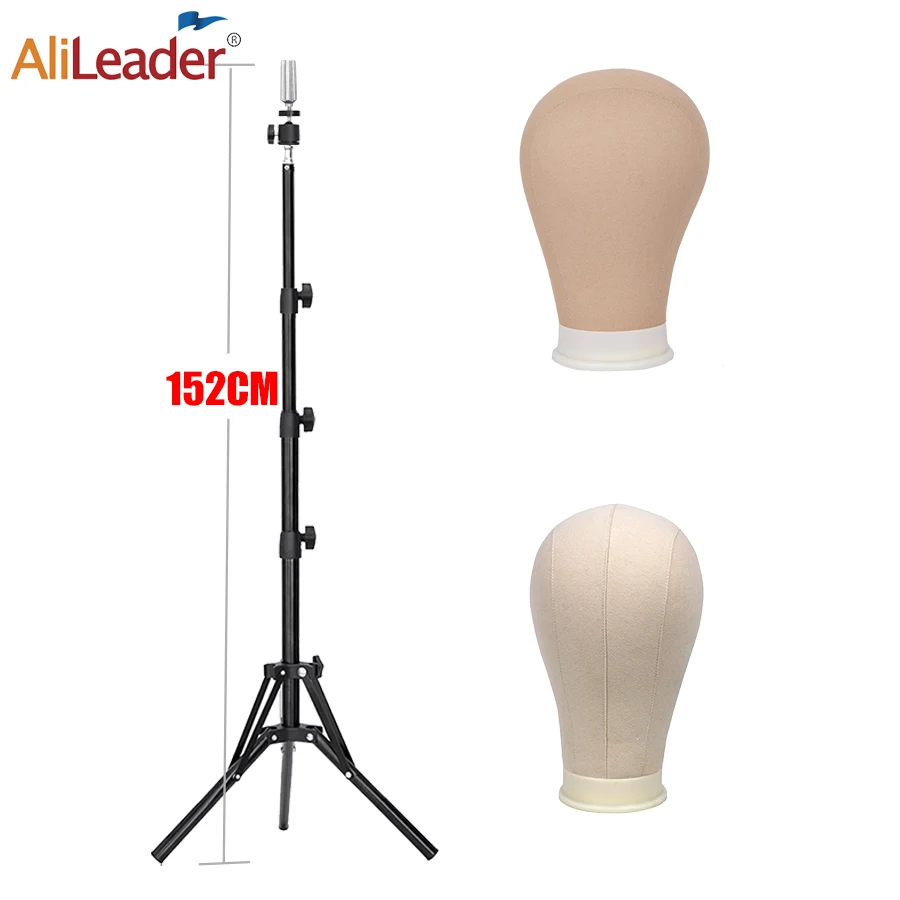 

Professional Styling Head Stand Tripod Hairdresser Stand With Phone Holder Wig Tripod For Hold Mannequin Head Training Head