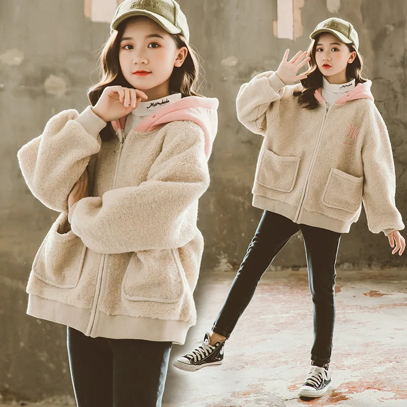 

Girls Baby's Kids Coat Jacket Outwear 2021 Lovely Winter Autumn Thicken Warm Overcoat Top Outdoor Sport Birthday Children's Clot