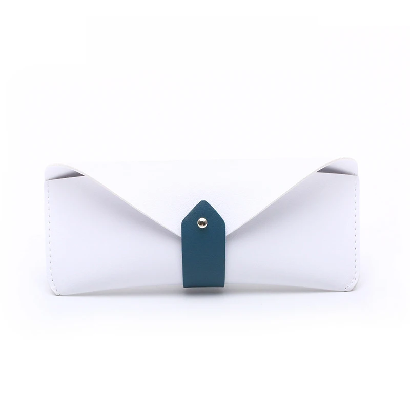 1 шт. Складной футляр для очков из ПУ кожи|Очки аксессуары| |