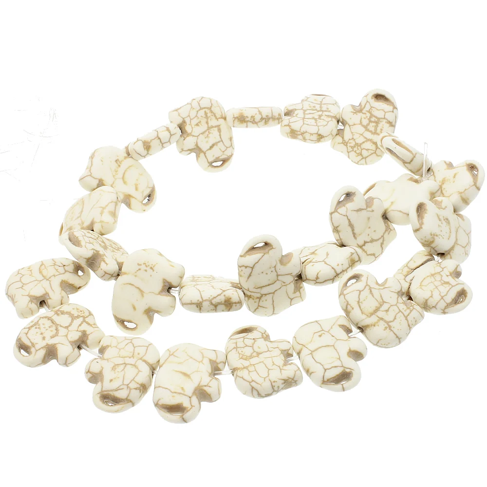 Модные бусины из натурального камня полудрагоценные камни в форме слона