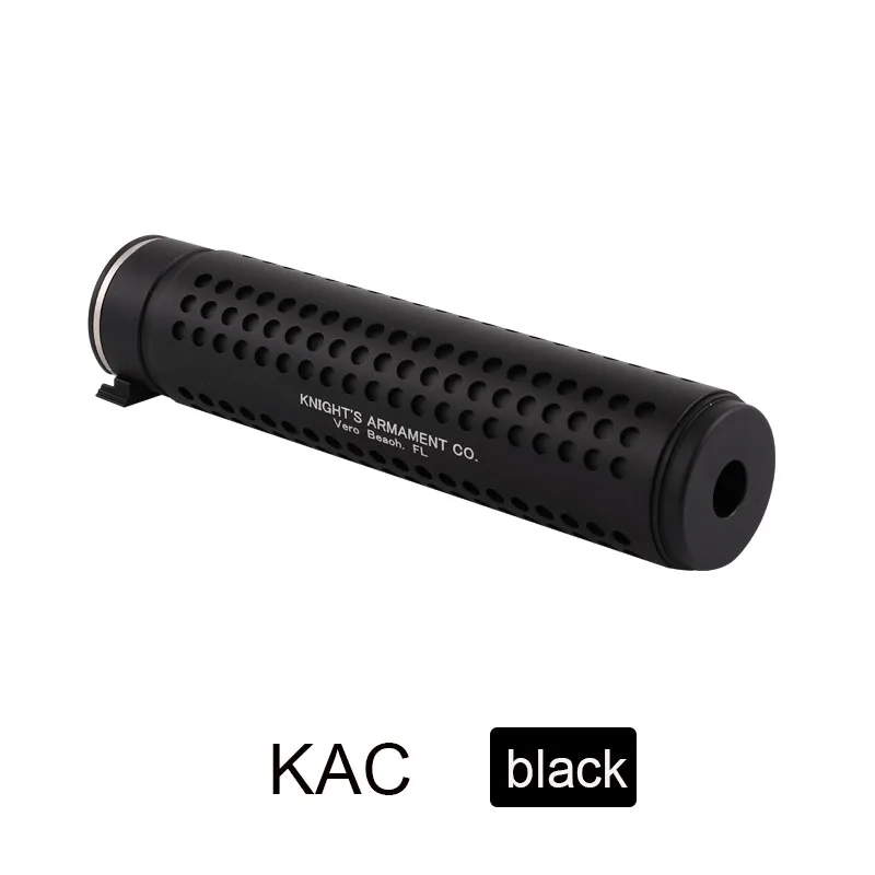 Kublai KAC 14 мм CCW с QD Flash Hide для AEG Airsoft Gel Blaster - Цвет: Black