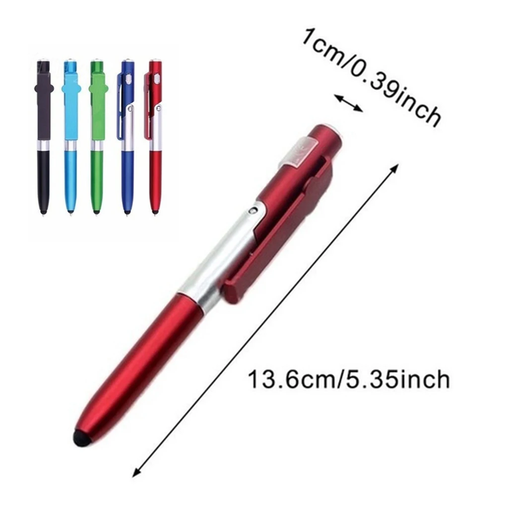 

Set Of 2 Stylus Pen Capacitive Pen W/ LED Built-in Clip Support Phone