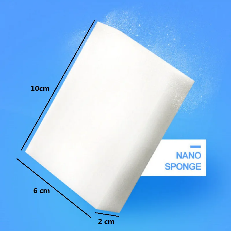 

New Sponge Eraser Kitchen Duster Home Clean Wipes Accessory Dish Cleaning Microfiber Sponge Nano Cleaning Sponge 10 * 6 * 2cm
