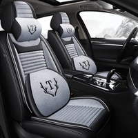 full set car seat cover for mitsubishi pajero sport outlander xl lancer 10 asx all models car accessories 5 seat