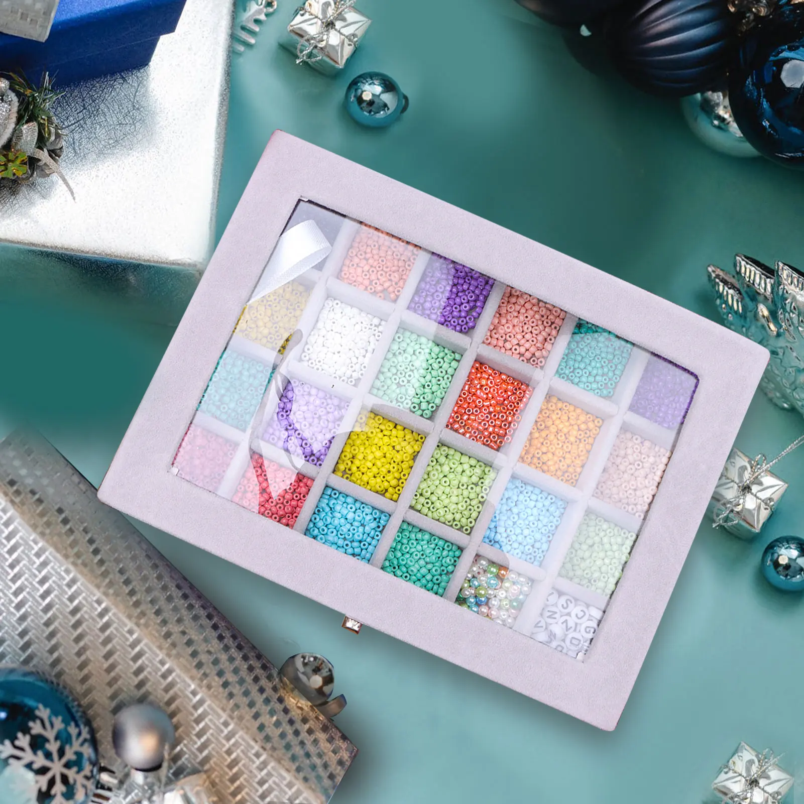 2 3 4 mm Seed beads for Jewelry Making Supplies Accessories For Wedding Jewelry Bracelets Necklace Making  Seed bead Set Box