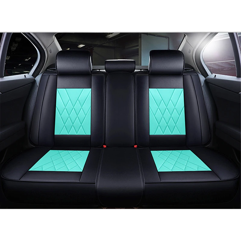 Universal PU Leather Car Seat Cover Covers for Automobile Cushion Accessories Porsche Jaguar Lancia | Автомобили и мотоциклы