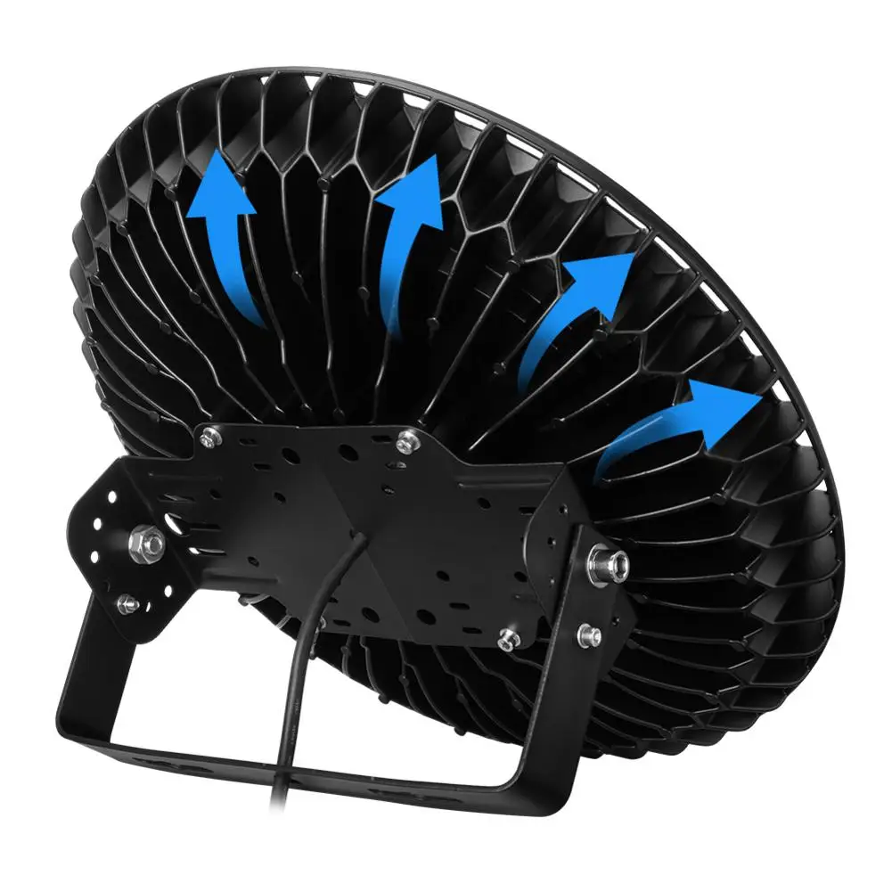 Ультратонкий Светодиодный светильник UFO 200 Вт промышленный настенный 220 В