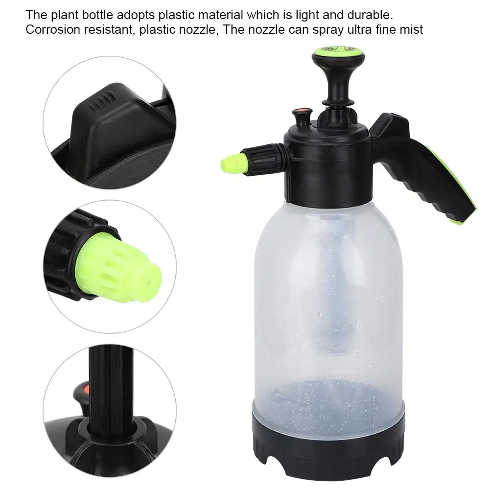 

Lightweight Gardening Tools Hand-held Pressure Sprayer White Push-type Watering Can Pressurized Household Bottle